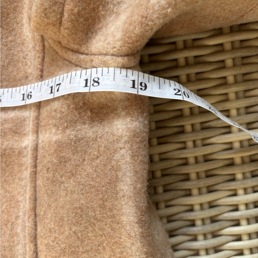 Untuckit Willa Wool Blend Tan Plaid Jacket Small workwear winter holiday‎ preppy - Picture 13 of 14